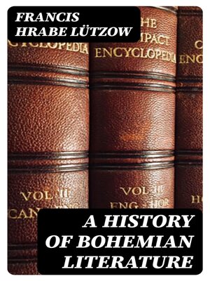 cover image of A History of Bohemian Literature